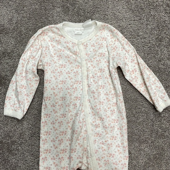 Jamie Kay Primrose Floral Button Footed Sleeper - Picture 7 of 12